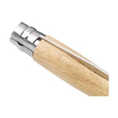 Vue Opinel Inox No 07 couteau de poche de couleur marron| Krokrodeal