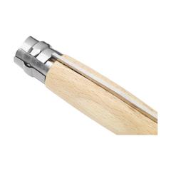 Vue Opinel Inox No 8 couteau de poche de couleur marron| Krokrodeal