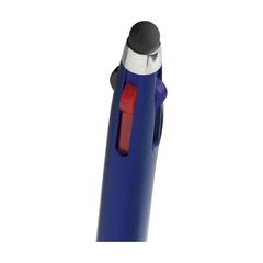 Vue Triple Touch stylo tactile de couleur bleu| Krokrodeal
