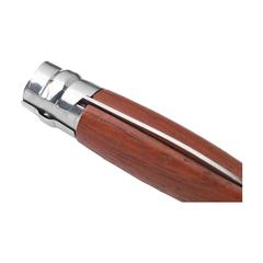 Vue Opinel Oysters No 09 couteau à huîtres de couleur marron| Krokrodeal