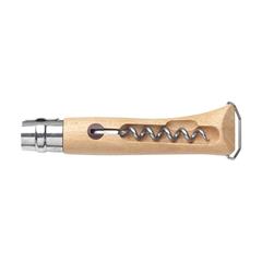 Vue Opinel No 10 Tire-Bouchon Décapsuleur de couleur marron| Krokrodeal