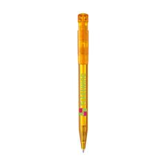 Vue Stilolinea S45 Clear stylo de couleur orange| Krokrodeal