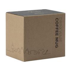 Vue Hutch 400 ml mug de couleur blanc| Krokrodeal
