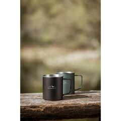 Vue Hutch 400 ml mug de couleur gris| Krokrodeal