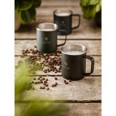 Vue Hutch 400 ml mug de couleur noir| Krokrodeal