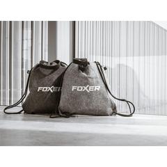 Vue RPET Felt PromoBag Plus sac à dos de couleur gris| Krokrodeal