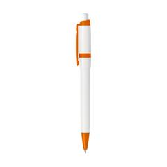 Vue Stilolinea Olly stylo de couleur orange| Krokrodeal