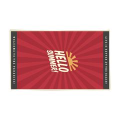 Printed BeachTowel 300 g/m² 100x180 serviette de plage publicitaire pas cher