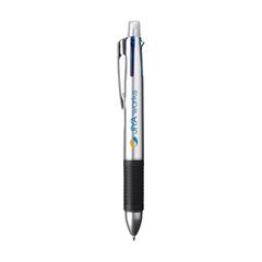 Vue Quintet 5-en-1 stylo porte-mine de couleur gris| Krokrodeal