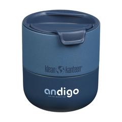Vue Klean Kanteen Rise Recycled Lowball 296 ml de couleur bleu| Krokrodeal