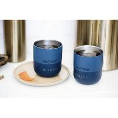 Vue Klean Kanteen Rise Recycled Lowball 296 ml de couleur bleu| Krokrodeal