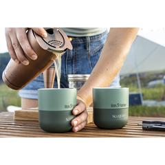 Vue Klean Kanteen Rise Recycled Lowball 296 ml de couleur vert| Krokrodeal