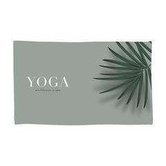 Printed RPET Towel 350 g/m² 50x100 serviette publicitaire pas cher