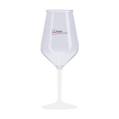 Vue HappyGlass Lady Abigail Colour Verre à Vin Tritan 460ml de couleur blanc| Krokrodeal