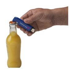 Vue Flint Opener briquet de couleur bleu| Krokrodeal