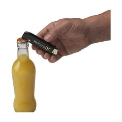 Vue Flint Opener briquet de couleur noir| Krokrodeal