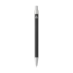 Vue Sfera Recycled Aluminium stylo de couleur noir| Krokrodeal