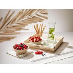 Vue Zuja Verre d'eau Recyclé 200 ml de couleur translucide| Krokrodeal