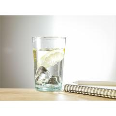 Vue Zuja Verre d'eau Recyclé 300 ml de couleur translucide| Krokrodeal