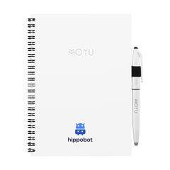 Vue MOYU Erasable Stone Paper Notebook carnet de couleur blanc| Krokrodeal