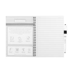 Vue MOYU Erasable Stone Paper Notebook carnet de couleur blanc| Krokrodeal