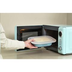 Vue Mepal Cirqula rectangulaire multi-usage 500 ml lunchbox de couleur noir| Krokrodeal