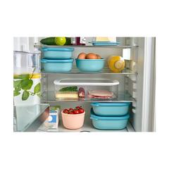 Vue Mepal Cirqula rectangulaire multi-usage 500 ml lunchbox de couleur noir| Krokrodeal