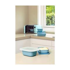 Vue Mepal Cirqula rectangulaire multi-usage 500 ml lunchbox de couleur noir| Krokrodeal
