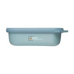 Vue Mepal Cirqula rectangulaire multi-usage 500 ml lunchbox de couleur vert| Krokrodeal