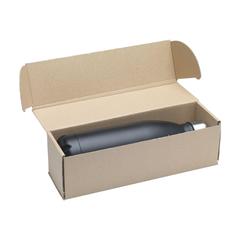 Vue Gift Box Kraft Paper Bouteille emballage cadeau de couleur marron| Krokrodeal