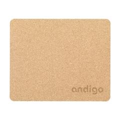 Vue Lisbao Cork Mousepad tapis de souris de couleur beige| Krokrodeal