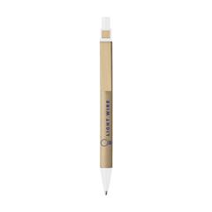 Vue PaperWrite stylo en carton de couleur blanc| Krokrodeal