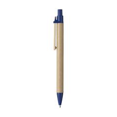 Vue PaperWrite stylo en carton de couleur bleu| Krokrodeal
