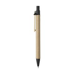 Vue PaperWrite stylo en carton de couleur noir| Krokrodeal