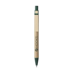 Vue PaperWrite stylo en carton de couleur vert| Krokrodeal