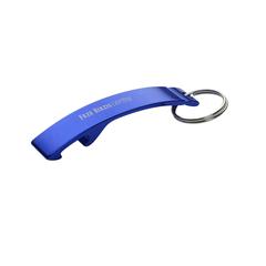 Vue Alu Opener porte-clés de couleur bleu| Krokrodeal