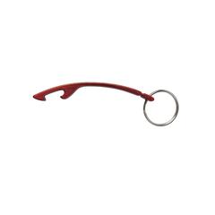 Vue Alu Opener porte-clés de couleur rouge| Krokrodeal