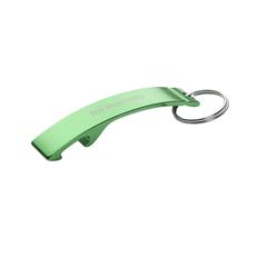 Vue Alu Opener porte-clés de couleur vert| Krokrodeal