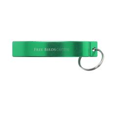 Vue Alu Opener porte-clés de couleur vert| Krokrodeal