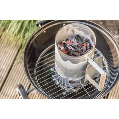 Vue Cheminee Allume-Barbecue de couleur gris| Krokrodeal