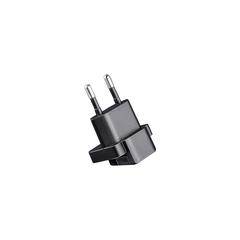 Vue Philips Travel Charger chargeur de voyage de couleur noir| Krokrodeal