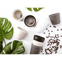 Vue CirculCup 300 ml de couleur beige| Krokrodeal
