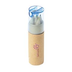 Vue ColourTube crayons de couleur de couleur bleu| Krokrodeal