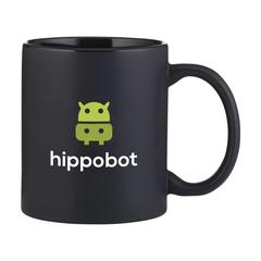 Vue Kitty Mug Matt de couleur noir| Krokrodeal