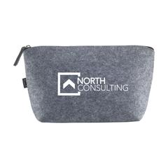Vue SmartBag Felt sac accessoire de couleur gris| Krokrodeal