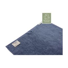 Vue Walra Towel Remade Cotton 50 x 100 serviette de couleur bleu| Krokrodeal