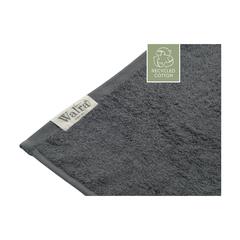 Vue Walra Bath Towel Remade Cotton 70x140 serviette de bain de couleur gris| Krokrodeal