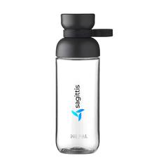 Vue Mepal Bouteille d'eau Vita 500 ml de couleur noir| Krokrodeal