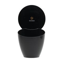 Vue Mepal Calypso Poubelle de Table de couleur noir| Krokrodeal
