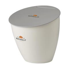 Vue Mepal Calypso Poubelle de Table de couleur blanc| Krokrodeal